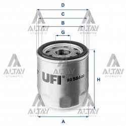 YAĞ FİLTRESİ TRANSIT V347 V362 V363 / BOXER III / BOXER 14= 2.2 TDCI-HDI