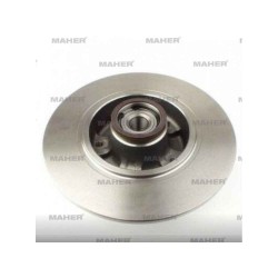 FREN DİSKİ FLUENCE 09-16 / MEGANE III 08-15 / MEGANE IV 16= / ARKA DÜZ ABSLİ PORYALI RULMANLI 260-5