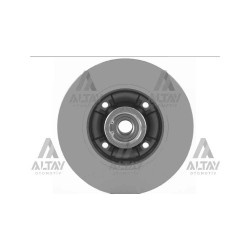 FREN DİSKİ MEGANE II 02-08 / CLIO III 05-12 ABSLİ PORYALI RULMANLI ARKA DÜZ 240-4