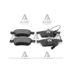 FREN BALATA DOBLO 10= / DOBLO MAXI 10= / COMBO D 12= (ÇİFT FİŞLİ 215mm) ÖN