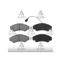 FREN BALATA DUCATO 02-06 / JUMPER II 02-06 / BOXER II 02-06 (FİŞLİ UZUNLUK 164.6mm) ÖN