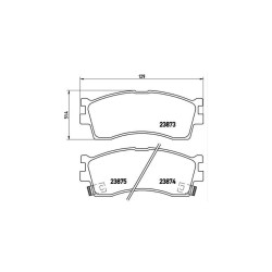 FREN BALATA RIO 00-05 / SHUMA 01-04 ÖN FREN BALATA RIO 00-05 / SHUMA 01-04 ÖN
