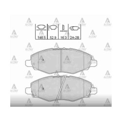 FREN BALATA AVENSIS 09= / VERSO 10= ÖN