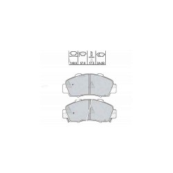 FREN BALATA ACCORD 97-02 / CRV 97-01 MT / HRV / PRELUDE ÖN FREN BALATA ACCORD 97-02 / CRV 97-01 MT / HRV / PRELUDE ÖN