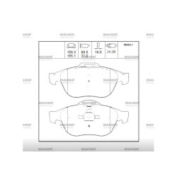 FREN BALATA LAGUNA II 01-07 / SCENIC II 03-09 ÖN