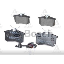 FREN BALATA MEGANE II / 307 / C3 / C4 / GOLF4 / BORA 99-05 (KALINLIK 17mm) ARKA FİŞLİ