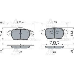 FREN BALATA C4 PICASSO 06=11= / 5008 1.6 16V-2.0 16V-2.0 HDI / 3008 12= DS4 11= DS5 12= ÖN FREN BALATA C4 PICASSO 06=11= / 5008 1.6 16V-2.0 16V-2.0 HDI / 3008 12= DS4 11= DS5 12= ÖN