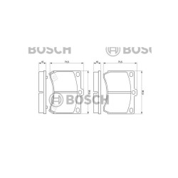 FREN BALATA 323  95-99 FAMILIA / LANTIS 96-98 ÖN