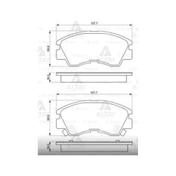 FREN BALATA L-300  90-08 / L-200 86-97 / PAJERO ÖN