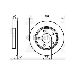 FREN DİSKİ 626 92-02 FS / ARKA DÜZ 261-5 FREN DİSKİ 626 92-02 FS / ARKA DÜZ 261-5