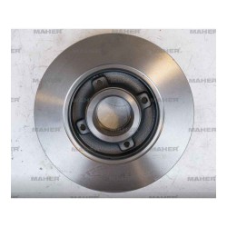 FREN DİSKİ 307 00-07 / 207 06-12 / C4 04-09 / DS3 09-13 ARKA DÜZ ABSLİ PORYALI RULMANSIZ 249-4