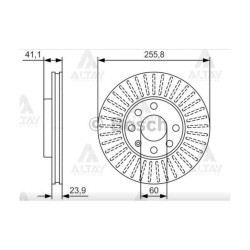 FREN DİSKİ ASTRA G 98-07 / ÖN HAVALI 256-4 FREN DİSKİ ASTRA G 98-07 / ÖN HAVALI 256-4