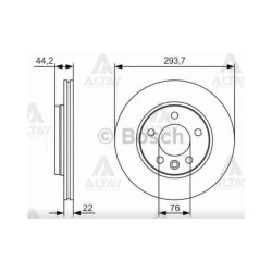 FREN DİSKİ TRANSPORTER T5 03-09 / TRANSPORTER T6 09-15 ARKA HAVALI 294-5 FREN DİSKİ TRANSPORTER T5 03-09 / TRANSPORTER T6 09-15 ARKA HAVALI 294-5