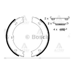 FREN BALATA EL CRAFTER 06= / SPRINTER 06= W906 PABUÇ 180mm 3.5 TON FREN BALATA EL CRAFTER 06= / SPRINTER 06= W906 PABUÇ 180mm 3.5 TON
