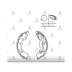 FREN BALATA ACCENT 06-11 ERA / I-30 / CEED / RIO 05= PABUÇ ARKA