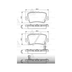 FREN BALATA CIVIC 07-11 HB / CIVIC 2012= HB ARKA FREN BALATA CIVIC 07-11 HB / CIVIC 2012= HB ARKA