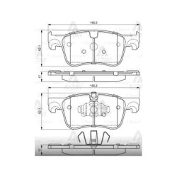 FREN BALATA C4 PICASSO II 13= / C4 GRAND PICASSO II 13= 1.6VTI-1.6HDI-2.0 ÖN