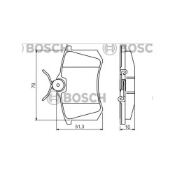 FREN BALATA 207 06= 1.4 16V-1.6 16V-1.6 HDI / C3 PICASSO 09= ARKA