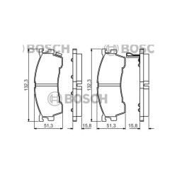 FREN BALATA 626  92-97 / RIO 04-05 ÖN
