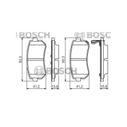 FREN BALATA IX-35 11-12 / SPORTAGE 11-12 / I-20 08-12 / I-30 08-12 ARKA FREN BALATA IX-35 11-12 / SPORTAGE 11-12 / I-20 08-12 / I-30 08-12 ARKA