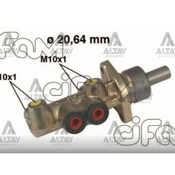 FREN ANA MERKEZ ALBEA 03-07 / ALBEA 07= / PALIO 96-05 / SIENA 96-03 ATE TİPİ DÖKÜM 20,64mm