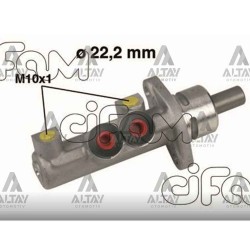 FREN ANA MERKEZ MEGANE I 96-03 1.6 16V ABSLİ ALUMİNYUM 22,22mm