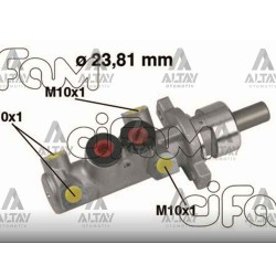 FREN ANA MERKEZ PEUGEOT PARTNER 96-08 1.9D ALUMINYUM 23,81mm FREN ANA MERKEZ PEUGEOT PARTNER 96-08 1.9D ALUMINYUM 23,81mm