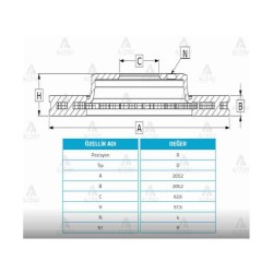 FREN KAMPANASI ACCENT 06-11 ERA / I-20 09-14 / ARKA 203mm