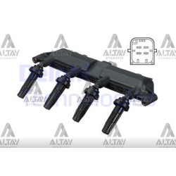 ATEŞLEME BOBİNİ 106 / 206 / 306 / 307 / C2 / C3 98= 1.4i 8V GRI SOKET