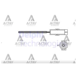 SENSÖR OKSİJEN ASTRA G 98-07 / ASTRA H 04-09 1.4 / CORSA C 00-06 1.2