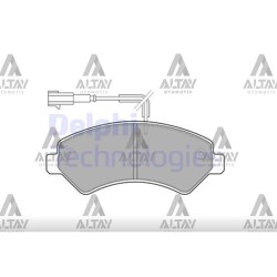 FREN BALATA DUCATO 06-20 / 20= / BOXER III 06-14 / JUMPER III 06-14 / JEST 12= (TEK FİŞLİ) ÖN FREN BALATA DUCATO 06-20 / 20= / BOXER III 06-14 / JUMPER III 06-14 / JEST 12= (TEK FİŞLİ) ÖN