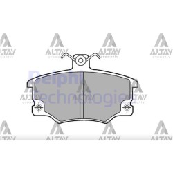 FREN BALATA TEMPRA 92-99 / TIPO 90-00 / UNO 70 94-00 / ALFA 145 94-01 / ALFA 146 94-01 FİŞLİ ÖN