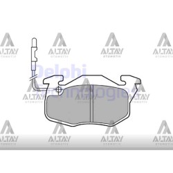 FREN BALATA R9 85-00 / R11 83-95 / R19 88-01 / EXPRESS 85-98 / CLIO I 90-98 FİŞLİ ÖN