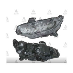 FAR CIVIC 16-22 FC5 SEDAN EXECUTIVE MOTORU ÜZERİNDE LEDLİ SOL FAR CIVIC 16-22 FC5 SEDAN EXECUTIVE MOTORU ÜZERİNDE LEDLİ SOL