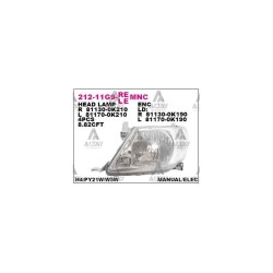 FAR HILUX 09-10 MANUEL-ELEKTRİKLİ VIGO SAĞ FAR HILUX 09-10 MANUEL-ELEKTRİKLİ VIGO SAĞ