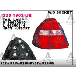 STOP LAMBASI KALOS (T200) HB 03-08 SOL STOP LAMBASI KALOS (T200) HB 03-08 SOL