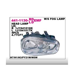 FAR GOLF4 99-03 SİSLİ SAĞ FAR GOLF4 99-03 SİSLİ SAĞ