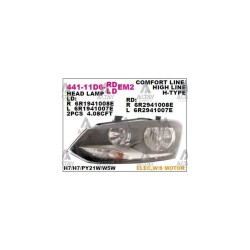 FAR POLO 10-18 H7 KROM SAG FAR POLO 10-18 H7 KROM SAG