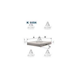 POLEN FİLTRESİ FOCUS / C-MAX 03= / MONDEO 07-14 / KUGA 08-12 KARBONSUZ