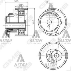 TRİGER GERGİSİ MAZDA 626 -92-97 2.0 / FS / AYARLI TRİGER GERGİSİ MAZDA 626 -92-97 2.0 / FS / AYARLI