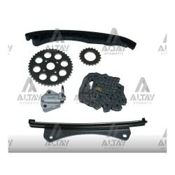 EKSANTRİK ZİNCİR SETİ OPEL ASTRA / CORSA / COMBO 03= / FIAT ALBEA / DOBLO / PALİO / PUNTO / LİNEA / EGEA / FIORINO 1.3JTD-1.3CDTI EURO 4-5 (6 PARÇA KAPALI ZİNCİR)