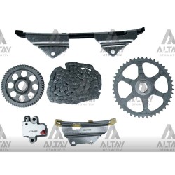 EKSANTRİK ZİNCİR SETİ ACCORD 03-08 DİZEL / CRV 2.2 DİZEL 6 PARÇA (ALT ZİNCİR SETLİ)