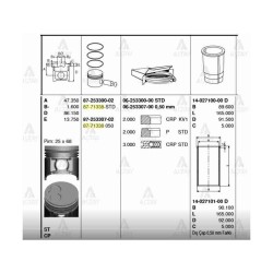 SEGMAN E-2200 93-02 STD SEGMAN E-2200 93-02 STD