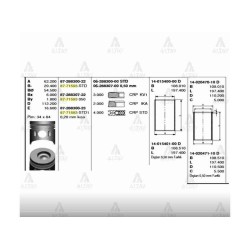 GÖMLEK CANTER 449 / 659 FLANŞLI STD