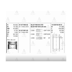 GÖMLEK PICKUP 03= YD25 STD GÖMLEK PICKUP 03= YD25 STD