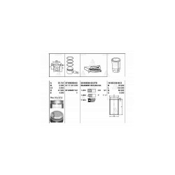PİSTON SEGMANLI ACCENT 06= ERA 1.4 / GETZ 06= 1.4 050