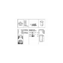 PİSTON SEGMANLI ACCENT 06= ERA 1.4 / GETZ 06= 1.4 STD