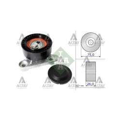 VANTİLATÖR GERGİSİ POLO / FABİA / IBIZA / CITIGO 13= CHYB-CHYA-1.0 KOMPLE