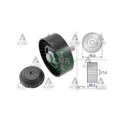 RULMAN V KAYIŞ GERGİ POLO / CORDOBA / FABİA / GOLF6 / JETTA / LEON 10= CBZA-CBZB-CBZC 1.2 TSİ