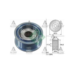 RULMAN V KAYIŞ GERGİ AMAROK / TOUAREG / Q7 16= DDXA-DDXB-DDXC-DDXD-DDXE-DENA-DEND-CVMC-CVMD RULMAN V KAYIŞ GERGİ AMAROK / TOUAREG / Q7 16= DDXA-DDXB-DDXC-DDXD-DDXE-DENA-DEND-CVMC-CVMD
